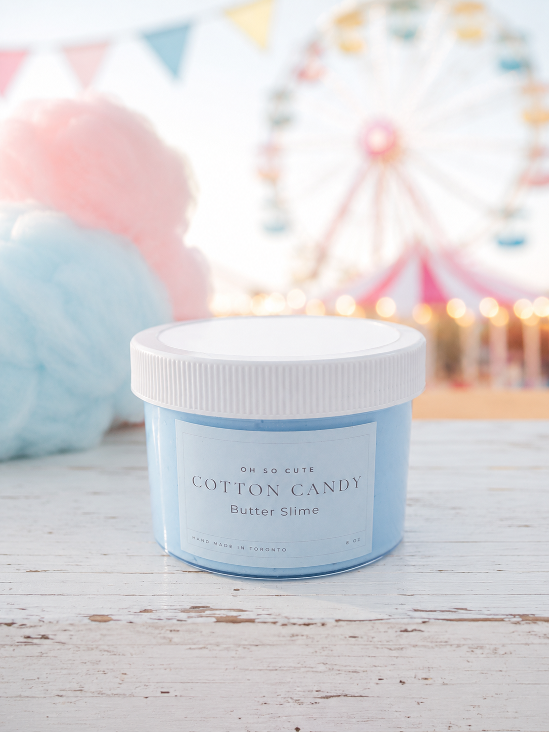 Cotton Candy Butter Slime