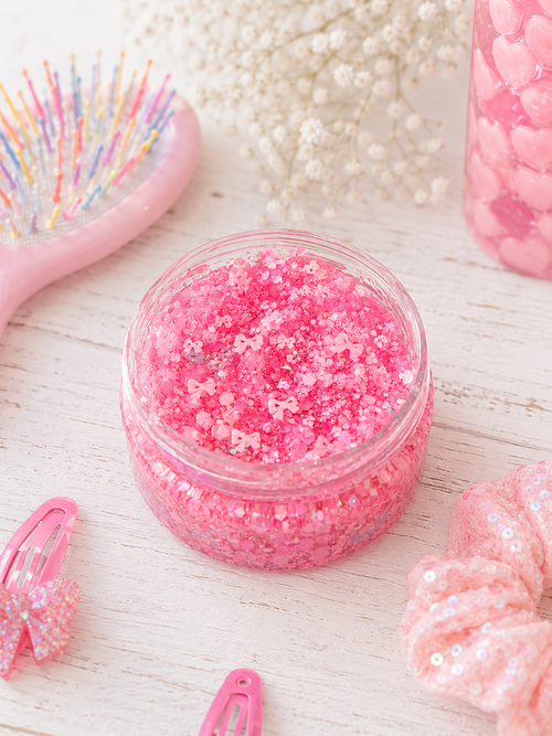 Glitter Hair Gel - Pink Sugar