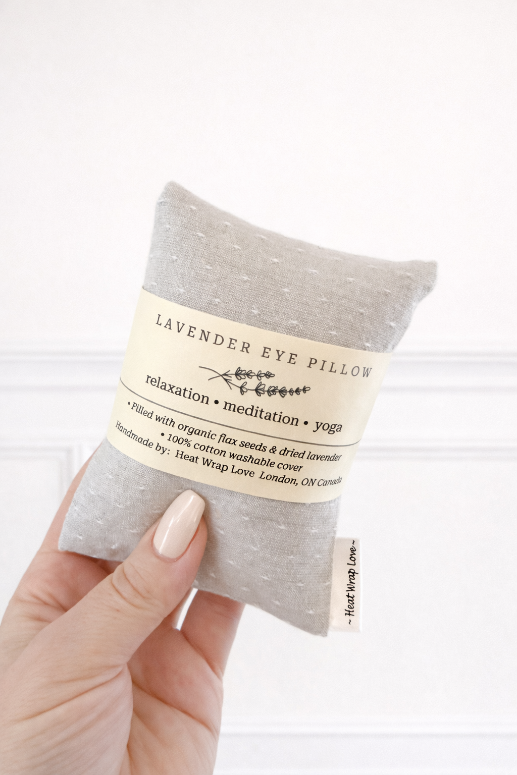 Lavender Flaxseed Eye Pillow