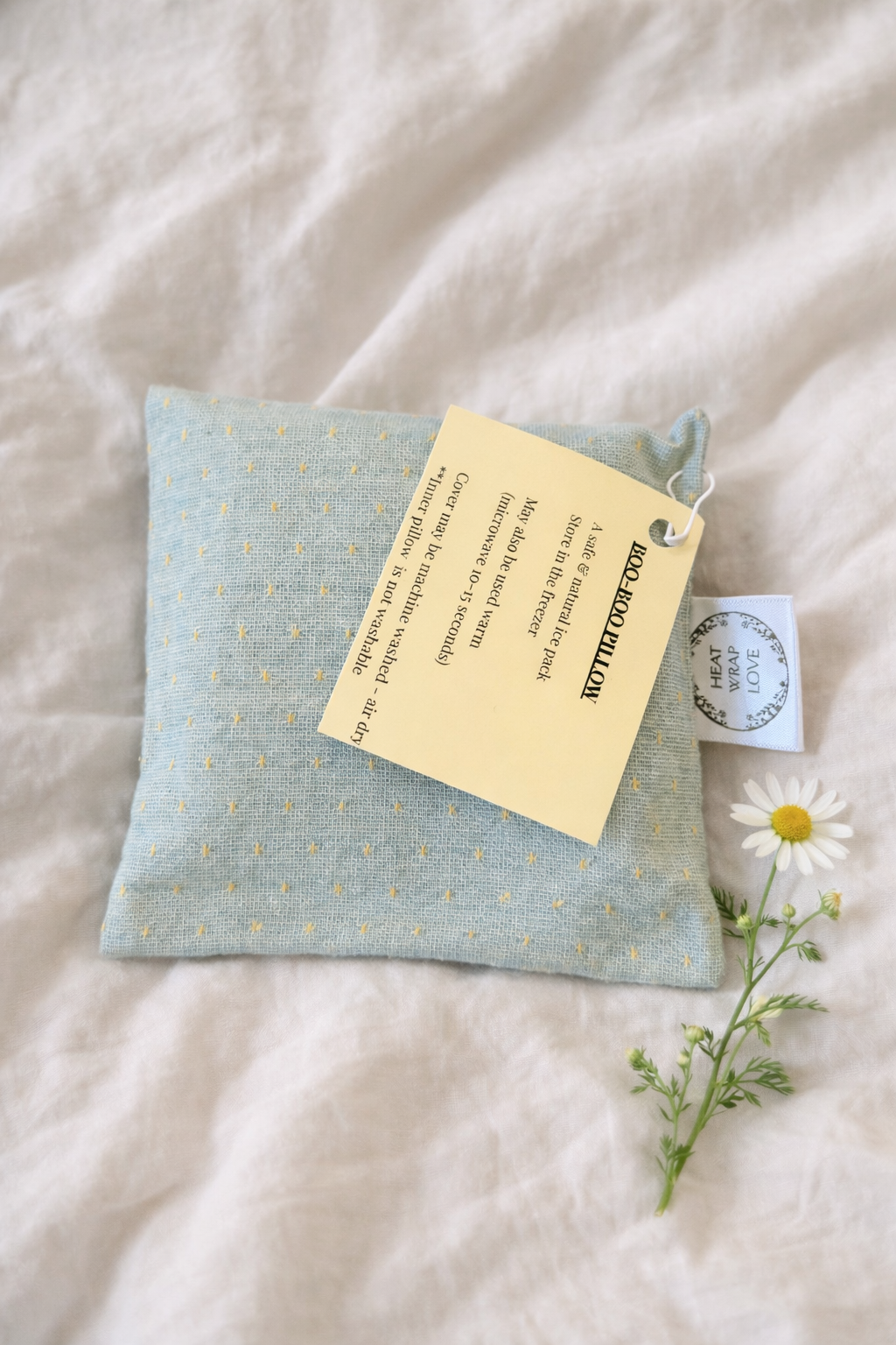 Flaxseed Boo Boo Pillow