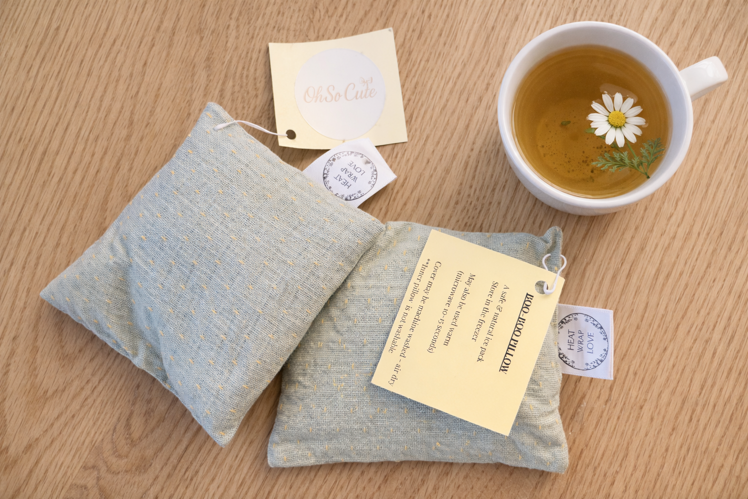 Flaxseed Boo Boo Pillow