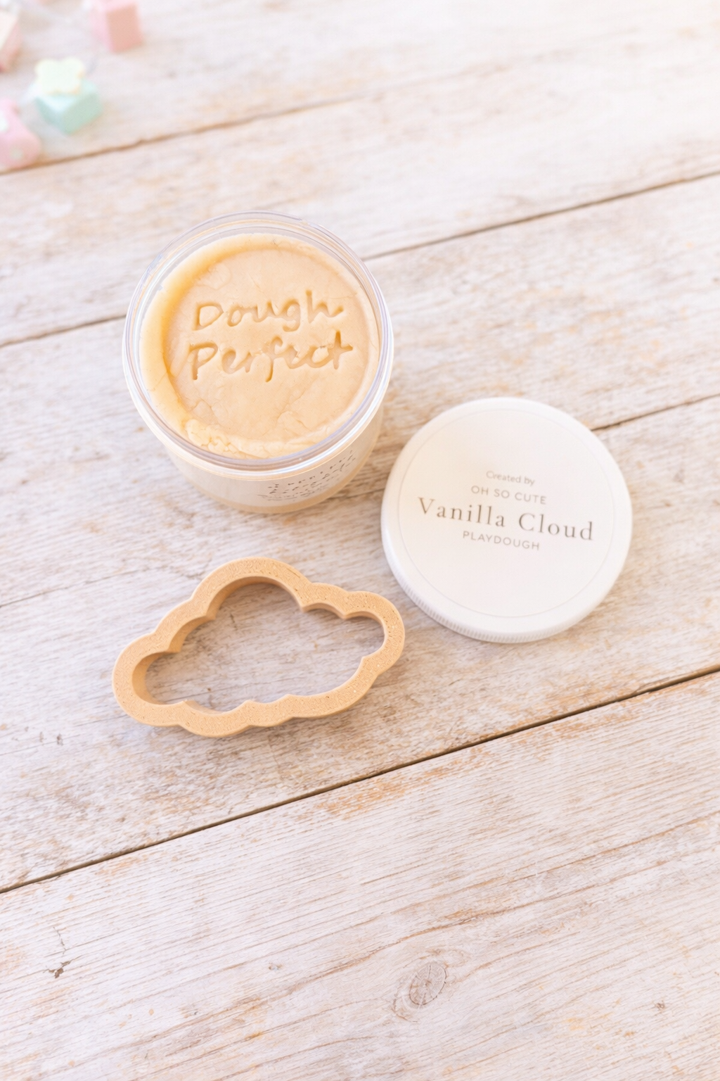 Vanilla Cloud Play Dough Kit & Cloud Cutter (Curated Edition)