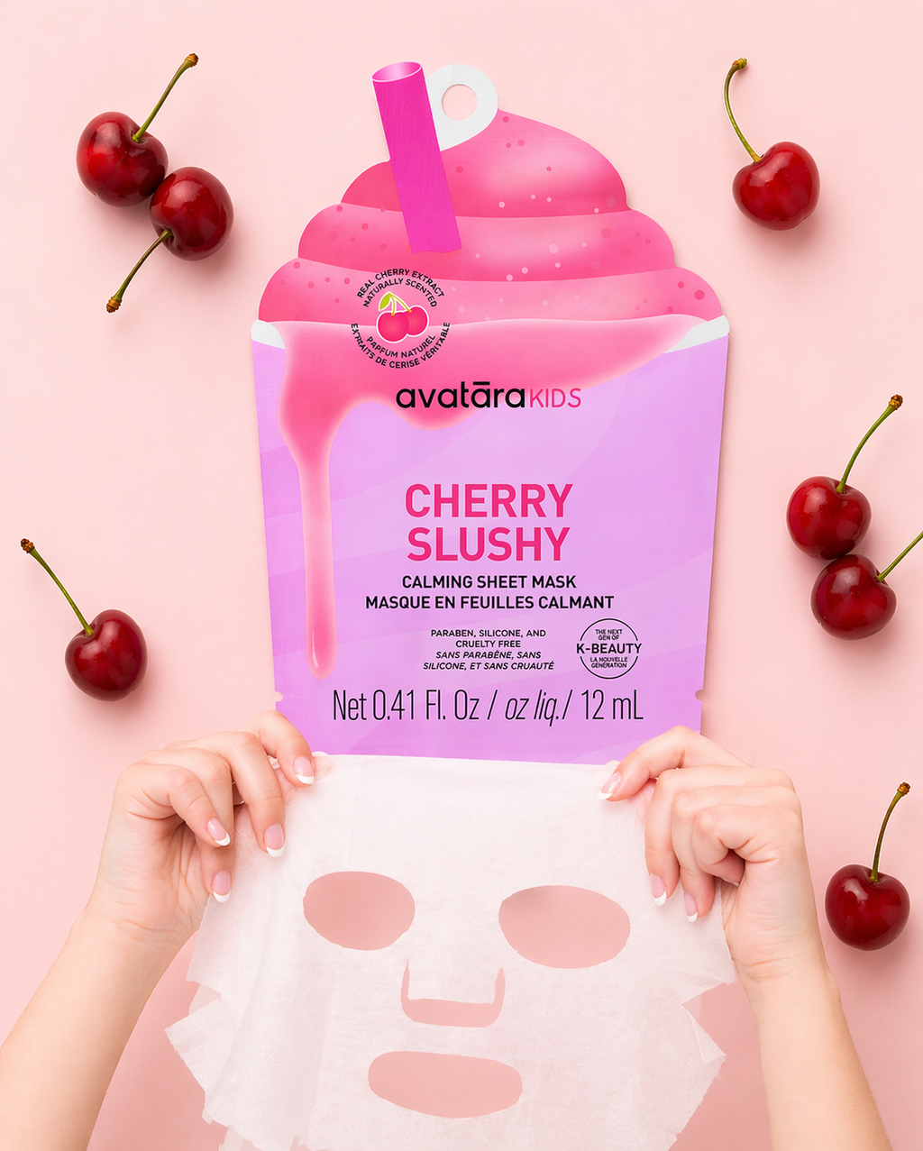 Cherry Slushy Kid's Mask (Avatara Skincare)