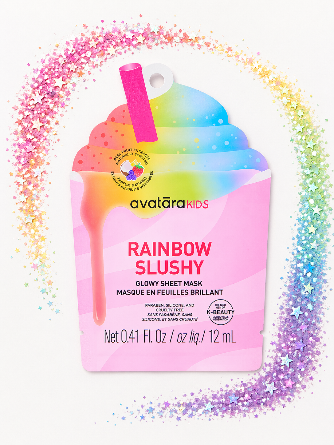 Rainbow Slushy Kid's Mask (Avatara Skincare)
