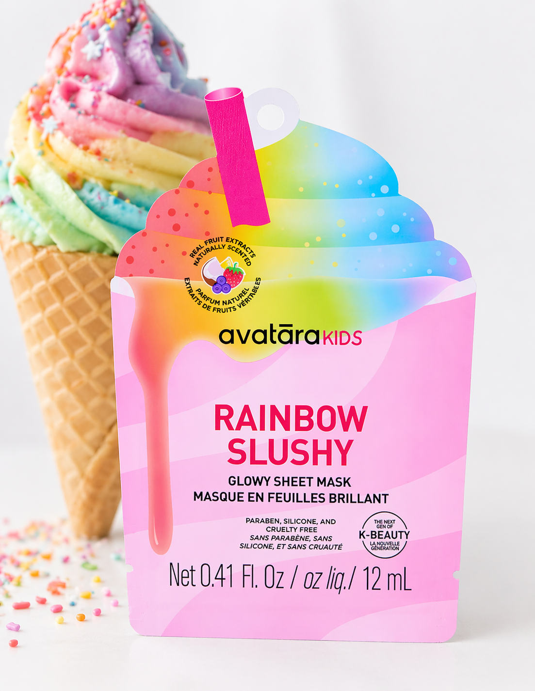 Rainbow Slushy Kid's Mask (Avatara Skincare)