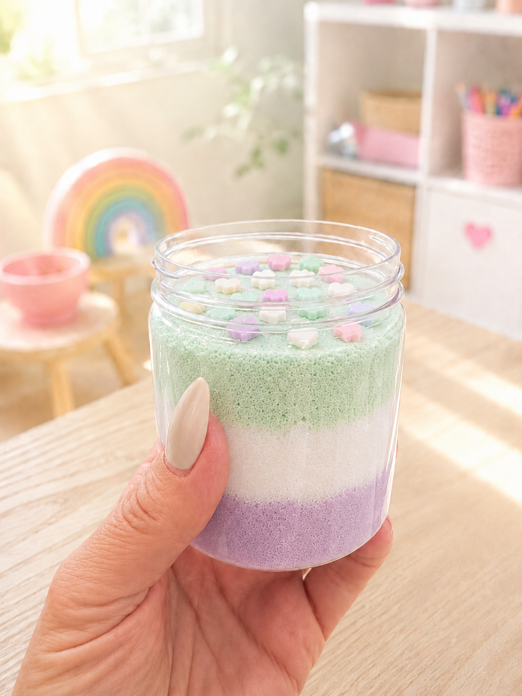 Layered Kinetic Sand - 6oz