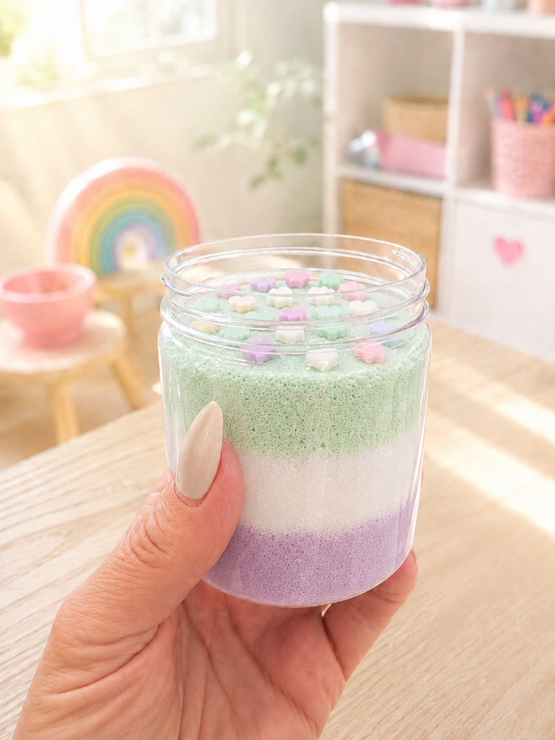 Layered Kinetic Sand - 6oz
