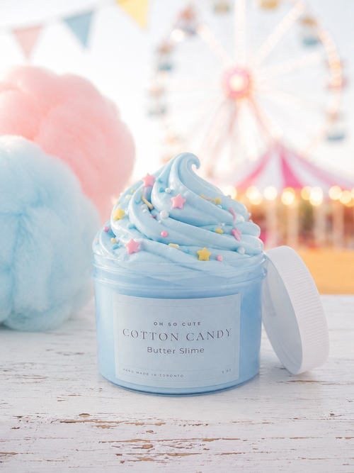 Cotton Candy Butter Slime
