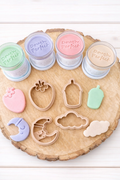 The Little Moments Play Dough Kit with Rolling Pin