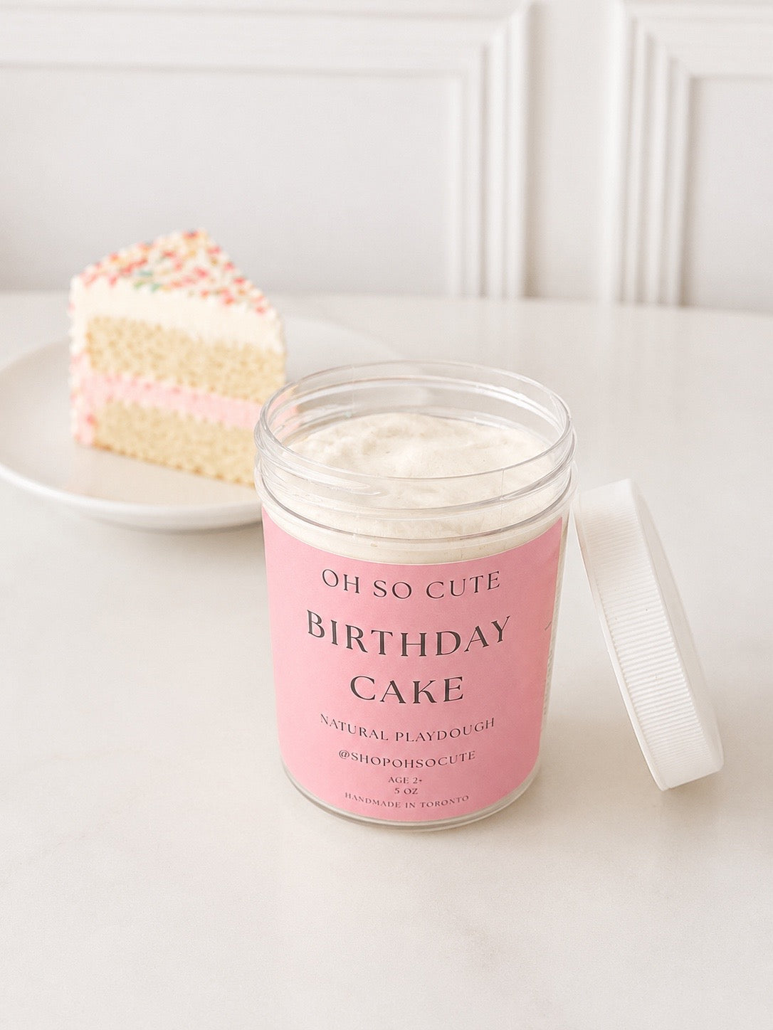 Birthday Cake Playdough and Cupcake Cutter