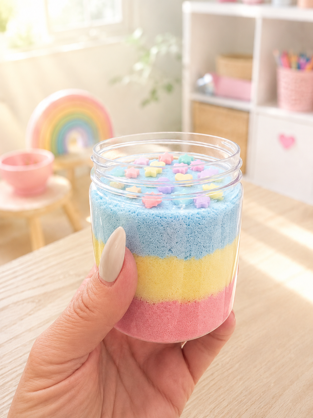 Layered Kinetic Sand - 6oz